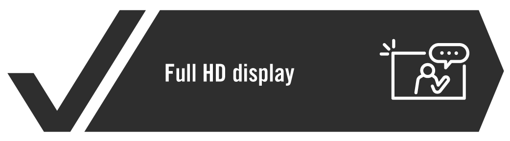 Full HD display