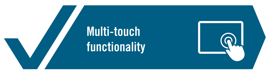 Multi-touch functionality