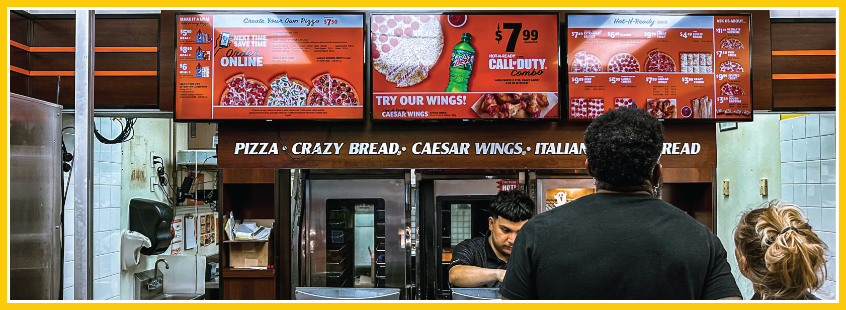 Hospitality AV - Menu Board