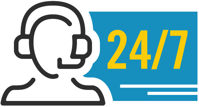 24/7 support for fire alarms