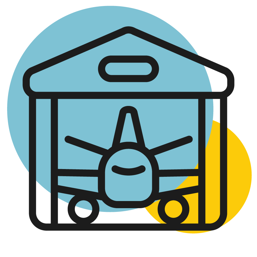 ICON: Aircraft hangar